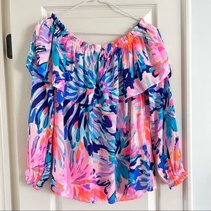 Lilly Pulitzer Dee Top Off Tropic, Size M